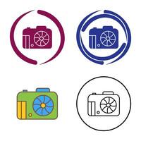 Unique Camera Vector Icon