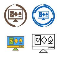 Online Gambling Vector Icon