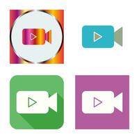 Unique Video Vector Icon