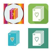 Deck of Cards Vector Icon