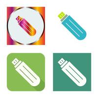 Unique USB Drive Vector Icon