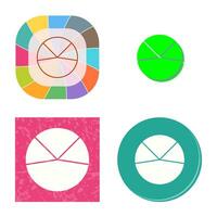 Pie Chart Analysis Vector Icon