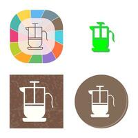 French Press Vector Icon