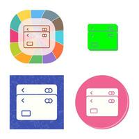 Unique Multiple Cards Vector Icon