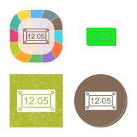 Unique Timer Vector Icon
