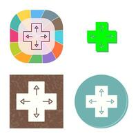 Unique Direction Keys Vector Icon