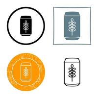 Beer Can Vector Icon