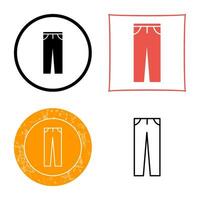 Pants Vector Icon