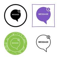 Message Bubbles Vector Icon