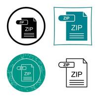 ZIP Vector Icon