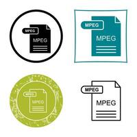 MPEG Vector Icon