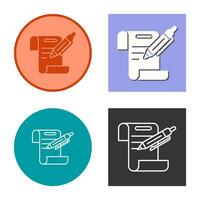 Contract Vector Icon