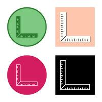 square Ruler Vector Icon