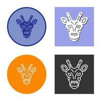 Giraffe Vector Icon