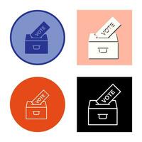 icono de vector de voto de calidad