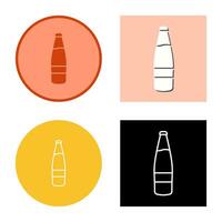 Beer Bottle Vector Icon