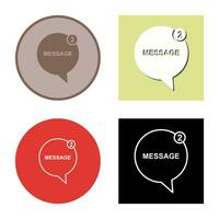 Message Bubbles Vector Icon