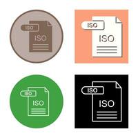 ISO Vector Icon