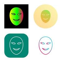 Ancient Face Mask Vector Icon