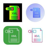 XML Vector Icon