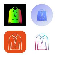 Stylish Jacket Vector Icon