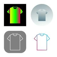 Plain T Shirt Vector Icon