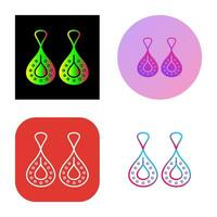 Earring Vector Icon