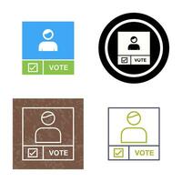 Candidate Banner Vector Icon