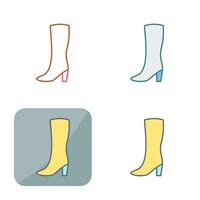 Long Boots Vector Icon