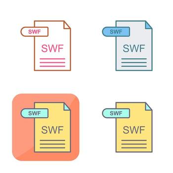 SWF Vector Icon