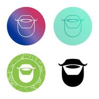 Beard and Moustache Vector Icon