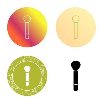 icono de vector de pincel