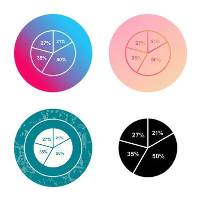 Pie Chart Vector Icon