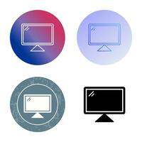 Computer Vector Icon