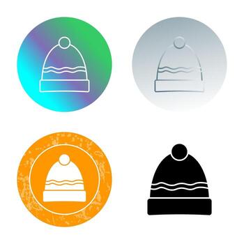 icono de vector de sombrero