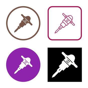 Drilling Machine Vector Icon