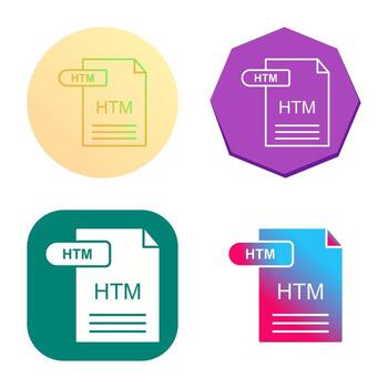 icono de vector de html