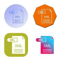 XML Vector Icon