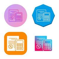 Tax Vector Icon