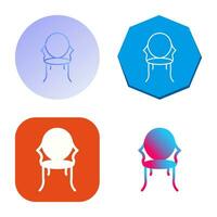 Ancient Chair Vector Icon