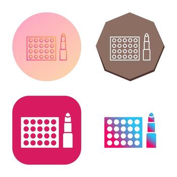 icono de vector de maquillaje