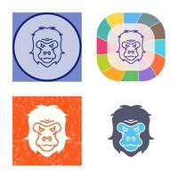 Gorilla Vector Icon