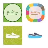 Men's Loafers Vector Icon