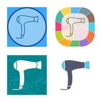 Hair Dryer Vector Icon