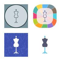 Dress Holder Vector Icon