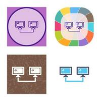 Connected Systems Vector Icon