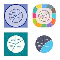 Pie Chart Vector Icon