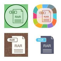 RAR Vector Icon