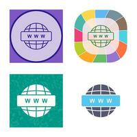 World Wide Web Vector Icon