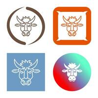 Bison Vector Icon